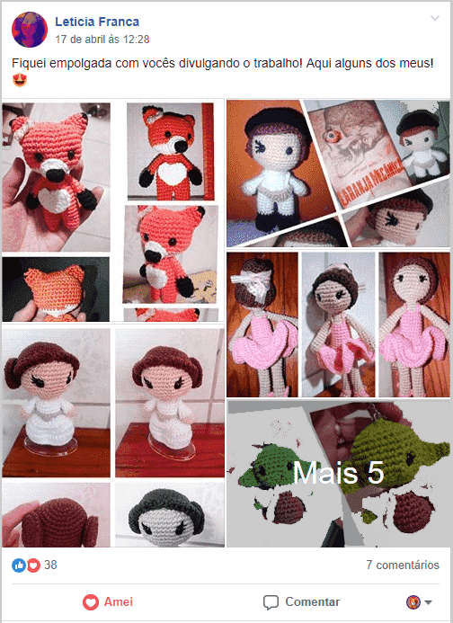 Varios tipos de amigurumi